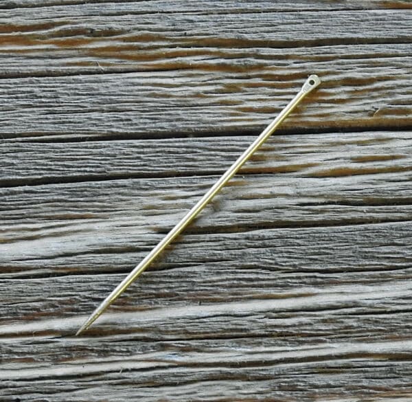 Messingnadel 6cm, Stärke 1mm
