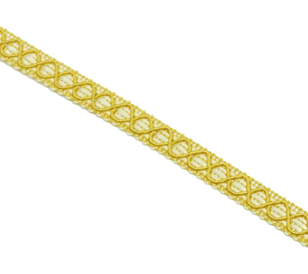 Borte "Rubin" gold/beige - 1m