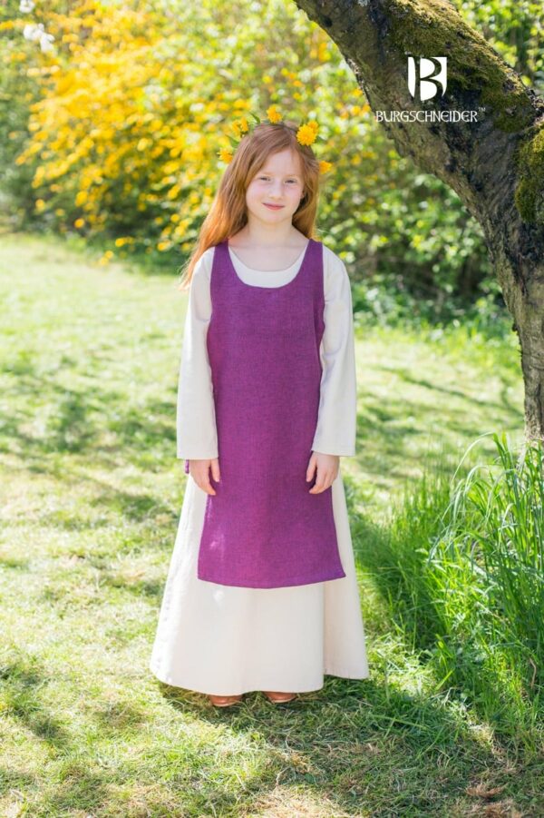 Kinderüberkleid Ylva - flieder