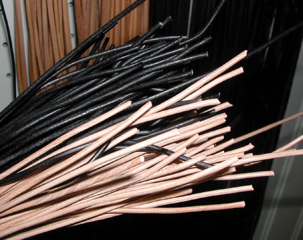 Lederschnüre 1m, Ziegenleder, rund